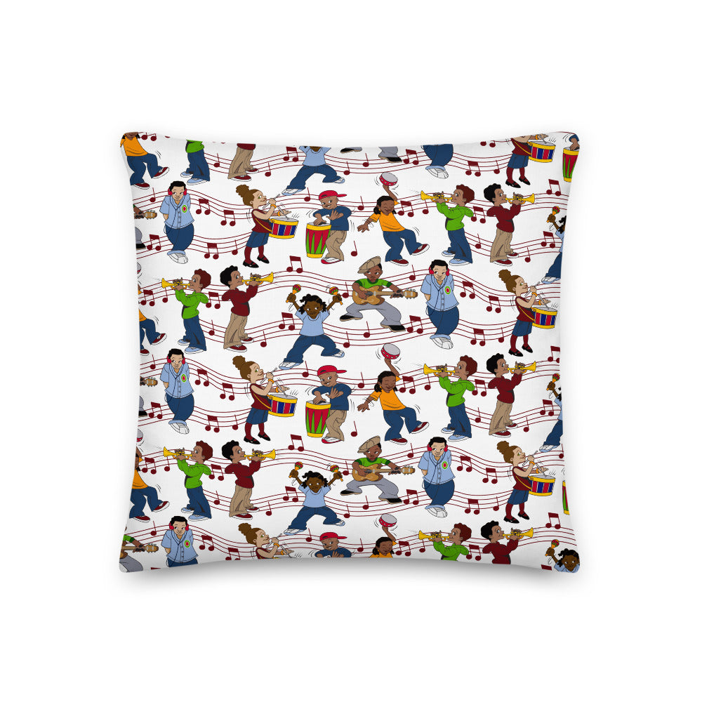 Kidflava Kids™ Musical Genius pillow - White