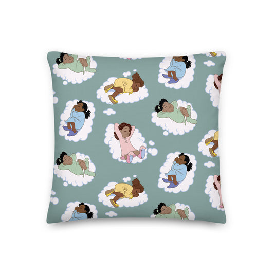 Kidflava Kids™ Girls Sweet Dreams pillow - Green