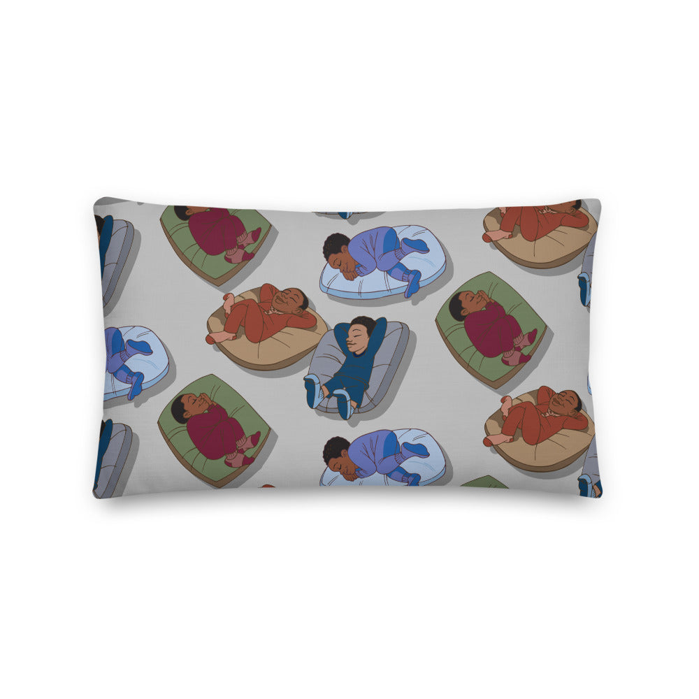Kidflava Kids™ Boys Sweet Dreams pillow - Gray