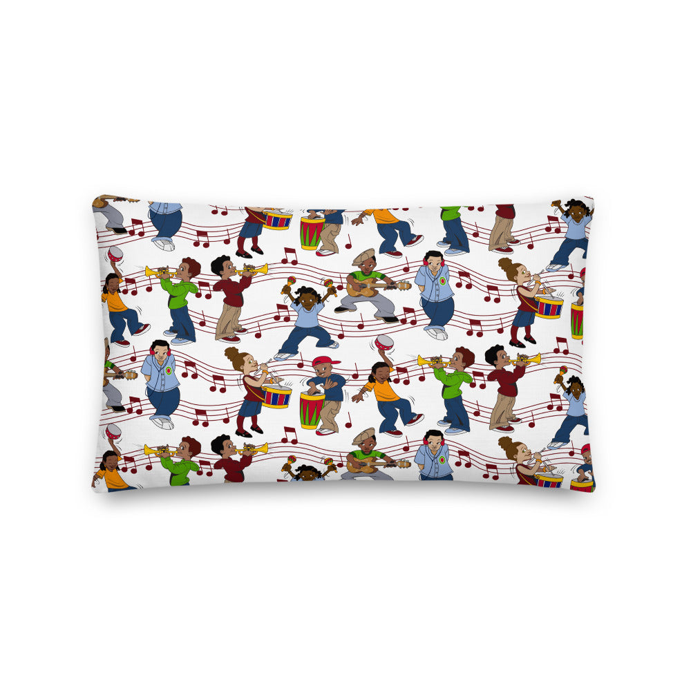 Kidflava Kids™ Musical Genius pillow - White