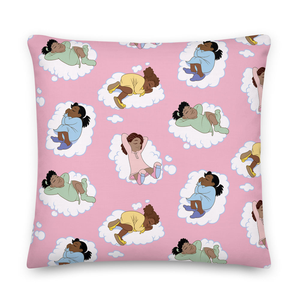 Kidflava Kids™ Girls Sweet Dreams pillow - Pink