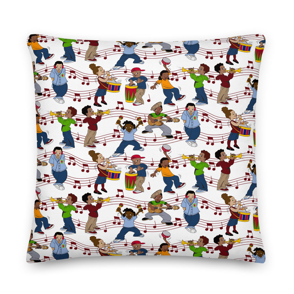 Kidflava Kids™ Musical Genius pillow - White