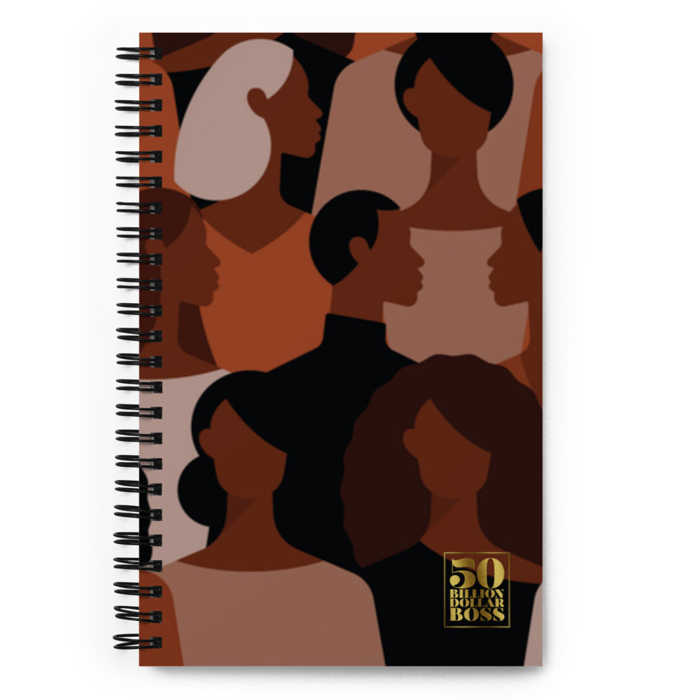 50 Billion Dollar Boss™ spiral notebook