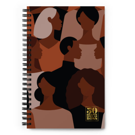 50 Billion Dollar Boss™ spiral notebook