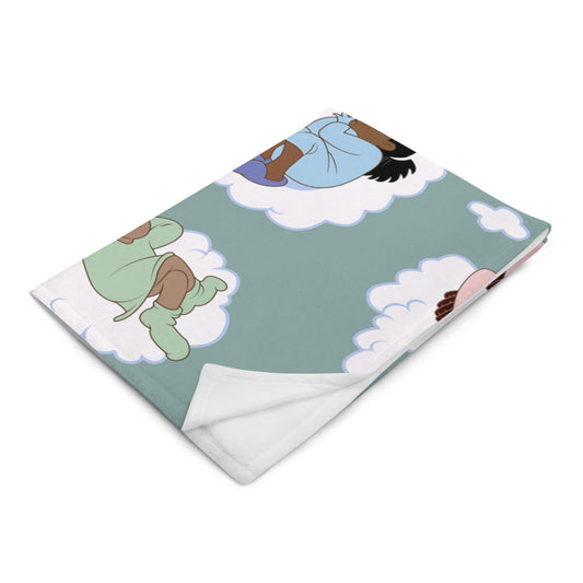 Kidflava Kids™ Girls Sweet Dreams throw blanket - Green