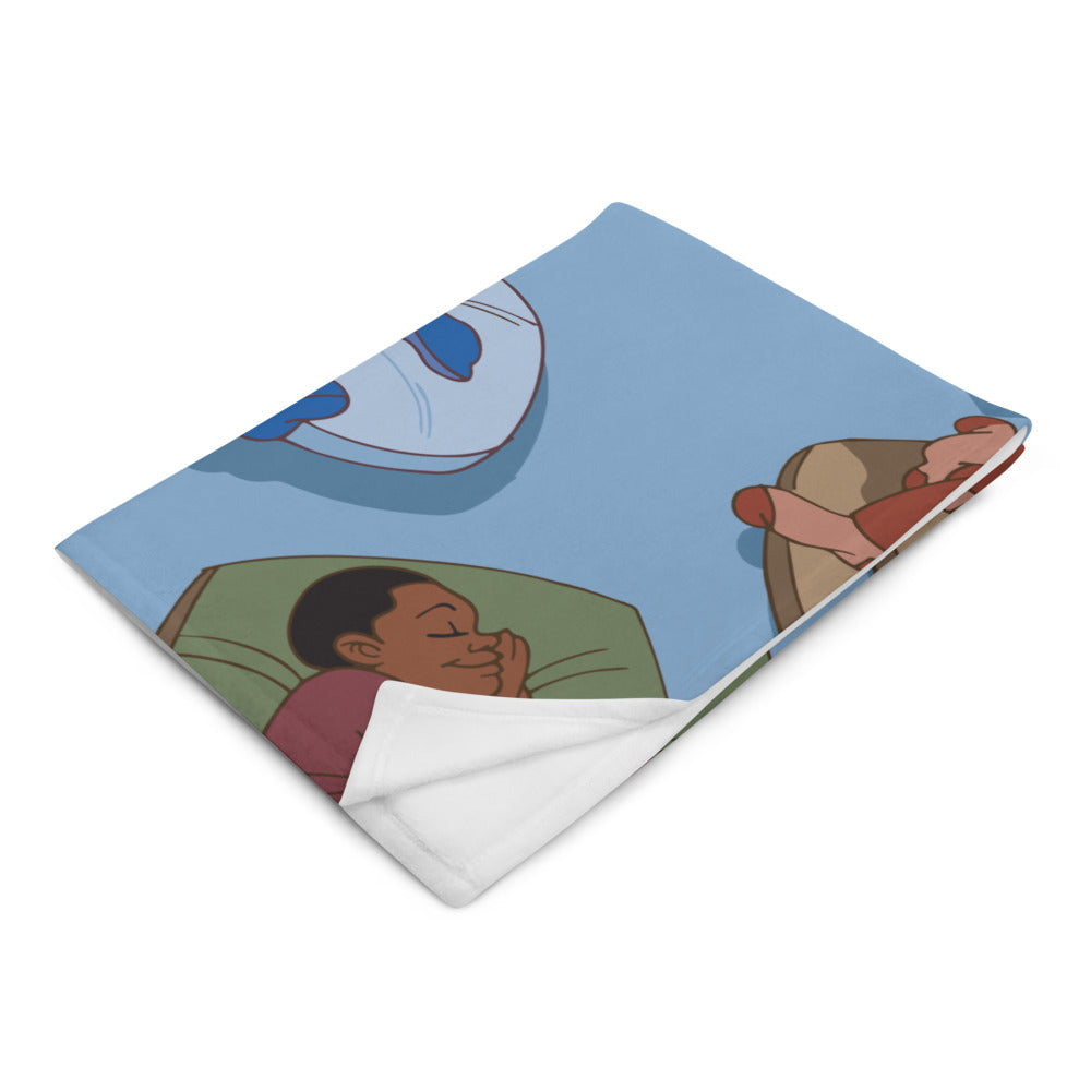 Kidflava Kids™ Boys Sweet Dreams throw blanket - Blue