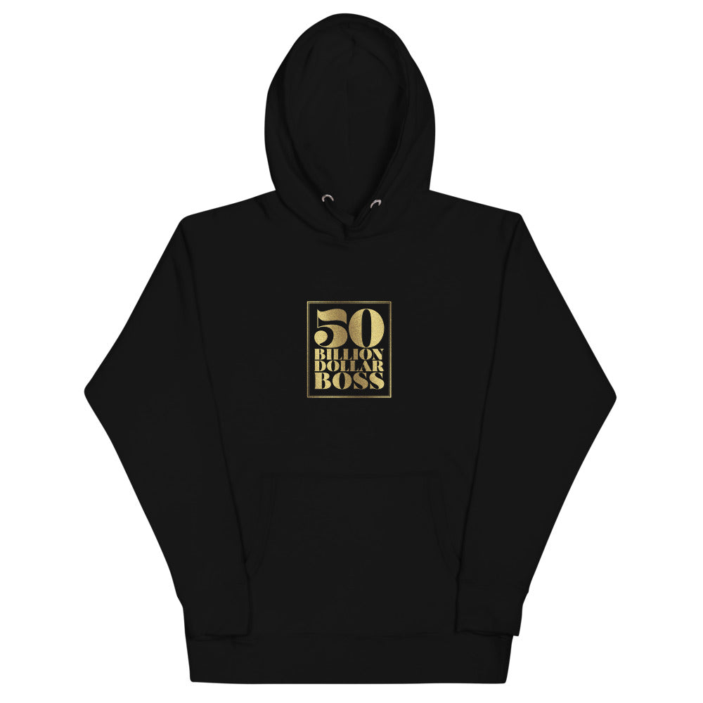 50 Billion Dollar Boss™ logo hoodie