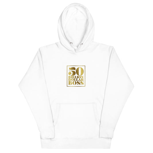 50 Billion Dollar Boss™ logo hoodie
