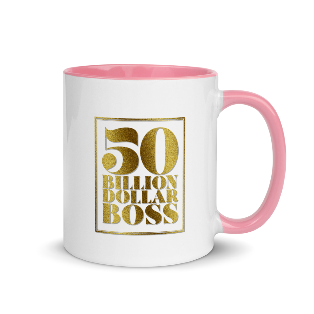 50 Billion Dollar Boss™ logo mug