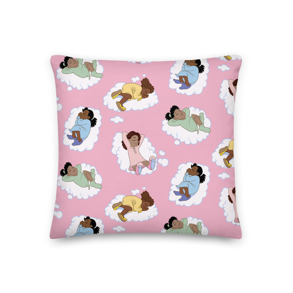 Kidflava Kids™ Girls Sweet Dreams pillow - Pink