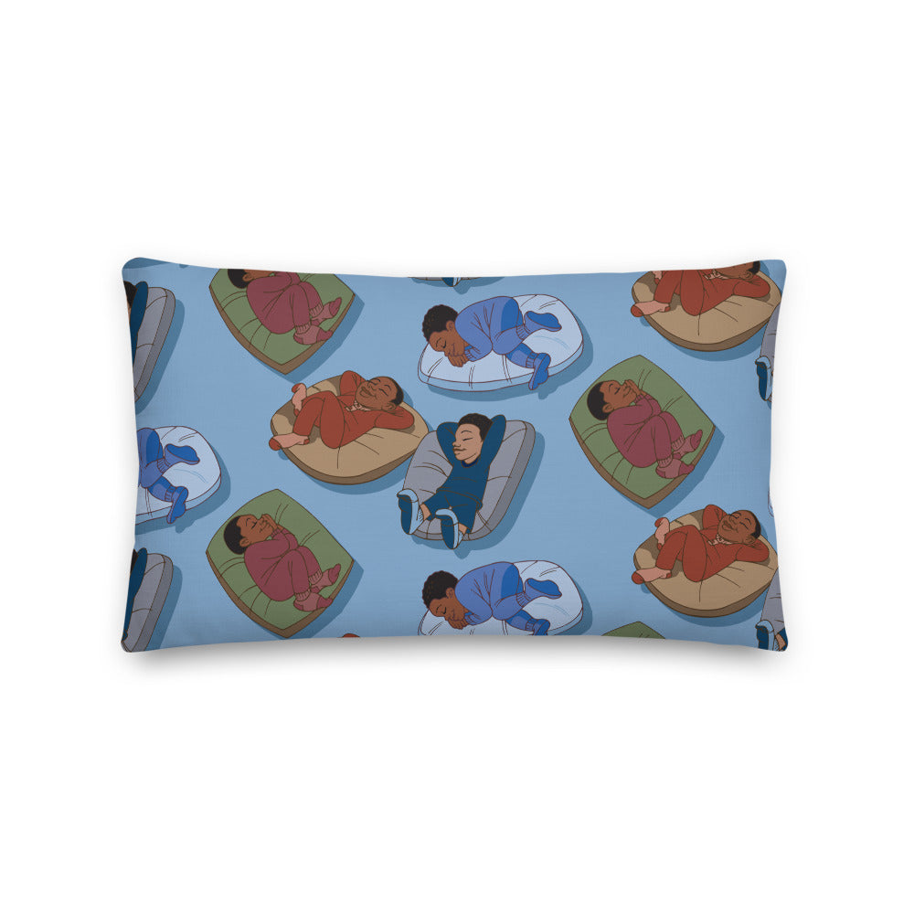 Kidflava Kids™ Boys Sweet Dreams pillow - Blue