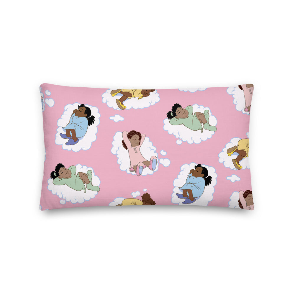 Kidflava Kids™ Girls Sweet Dreams pillow - Pink