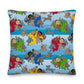 Kidflava Kids™ Boys and Puppies pillow - Blue