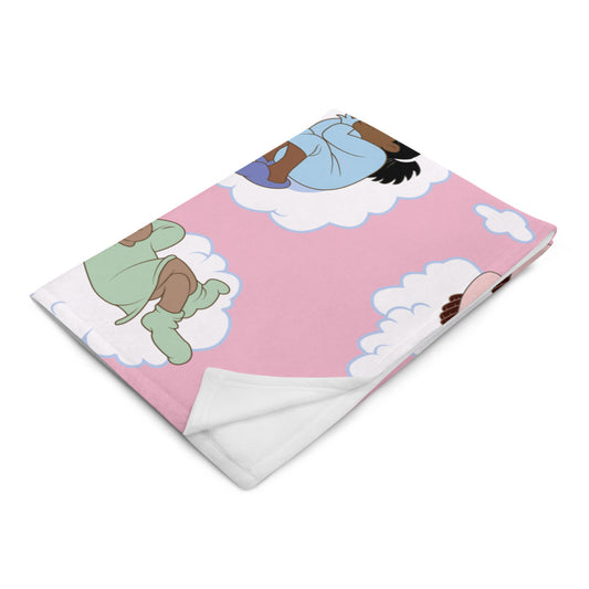 Kidflava Kids™ Girls Sweet Dreams throw blanket - Pink