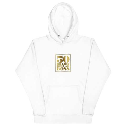 50 Billion Dollar Boss™ logo hoodie